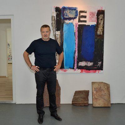 Roman Slekovec, iz golf v slikarstvo